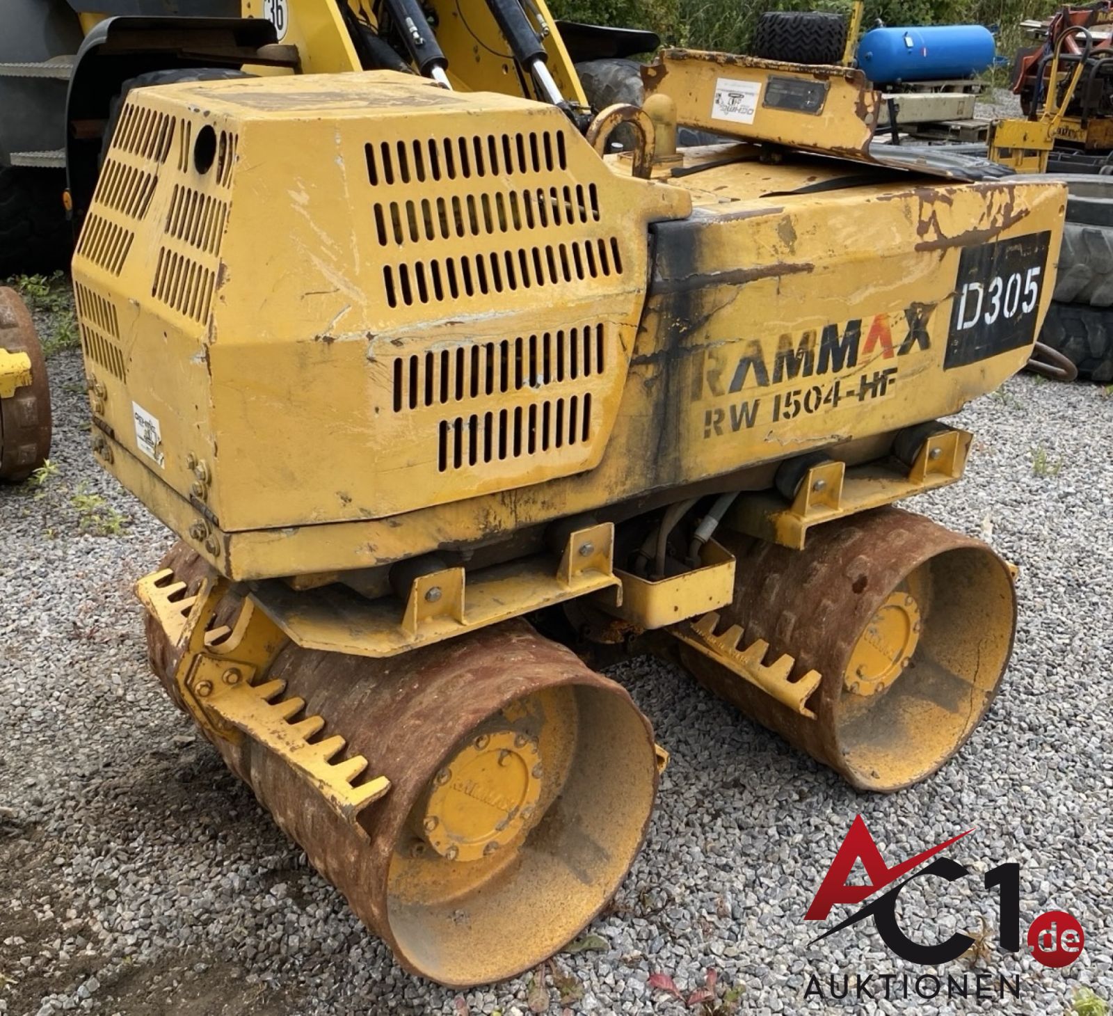 Grabenwalze/ Vibrationswalze RAMMAX Typ RW 1504-HF